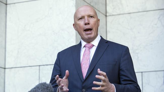 Home Affairs Minister Peter Dutton said it was important international research collaborations were carefully balanced against Australia’s national interests.