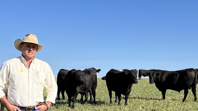 Matt Spry of Ray White Rural and Livestock at Albury. Picture: Nikki Reynolds