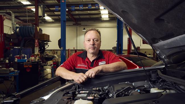 Ernie Lepore at Matlin Auto. Picture: Matt Loxton