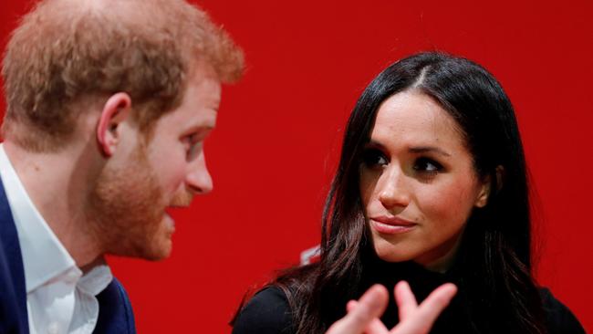 Prince Harry and Meghan Markle visit the Terrence Higgins Trust World AIDS Day charity fair at Nottingham Contemporary on December 1, 2017. Picture: Adrian Dennis – WPA Pool/Getty Images