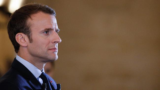 French President Emmanuel Macron. Picture: AFP                        <a class="capi-image" capiId="8de425564715405f7b38d070424ca4c3"></a>