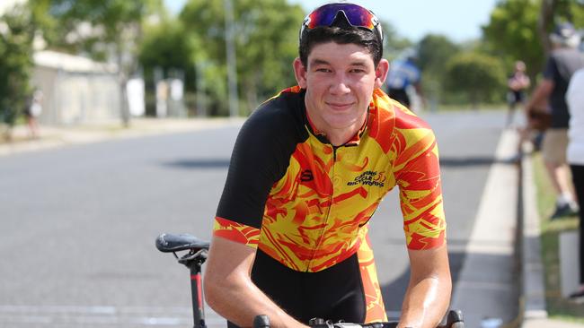 Cairns Cycling Club's Luke Azzopardi. PICTURE: STEWART MCLEAN