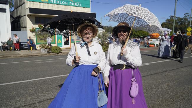 Chris Beckmann and Nereda Gfdfrerer at the Goomeri Pumpkin Festival 2024