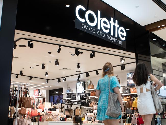 AAP-MANLY DAILYGeneric views of Collette Hayman Store in Warringah Mall, Brookvale, taken on 4th February 2020.Collette stores have gone into voluntary administration. (AAP Image / Julian Andrews)