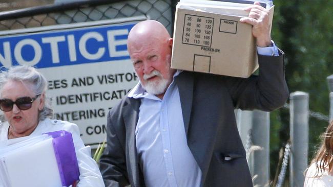 Former union boss John Maitland leaves Silverwater Jail. Picture: Justin Lloyd.