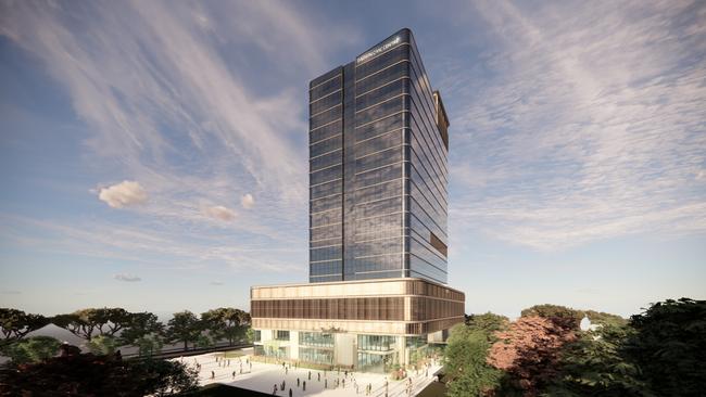 Artist impression new Darwin Civic Centre