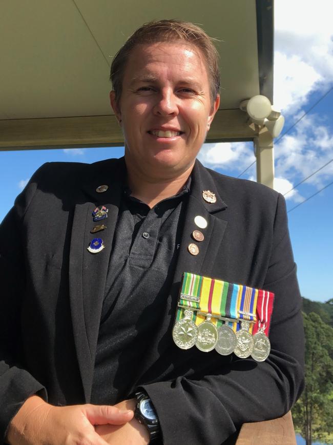 The situation has taken a significant toll on Kylie James’ mental and physical health, yet continues to provide vital services, prepare for seminars for returning veterans, and participate in national discussions on veteran reforms.