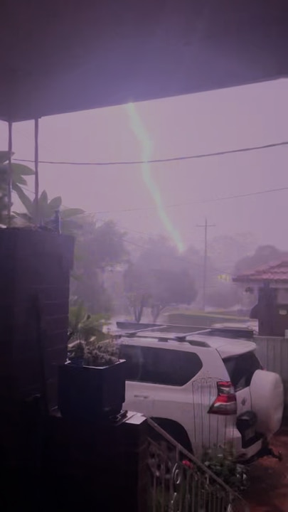 Watch: Wild storms lash Sydney