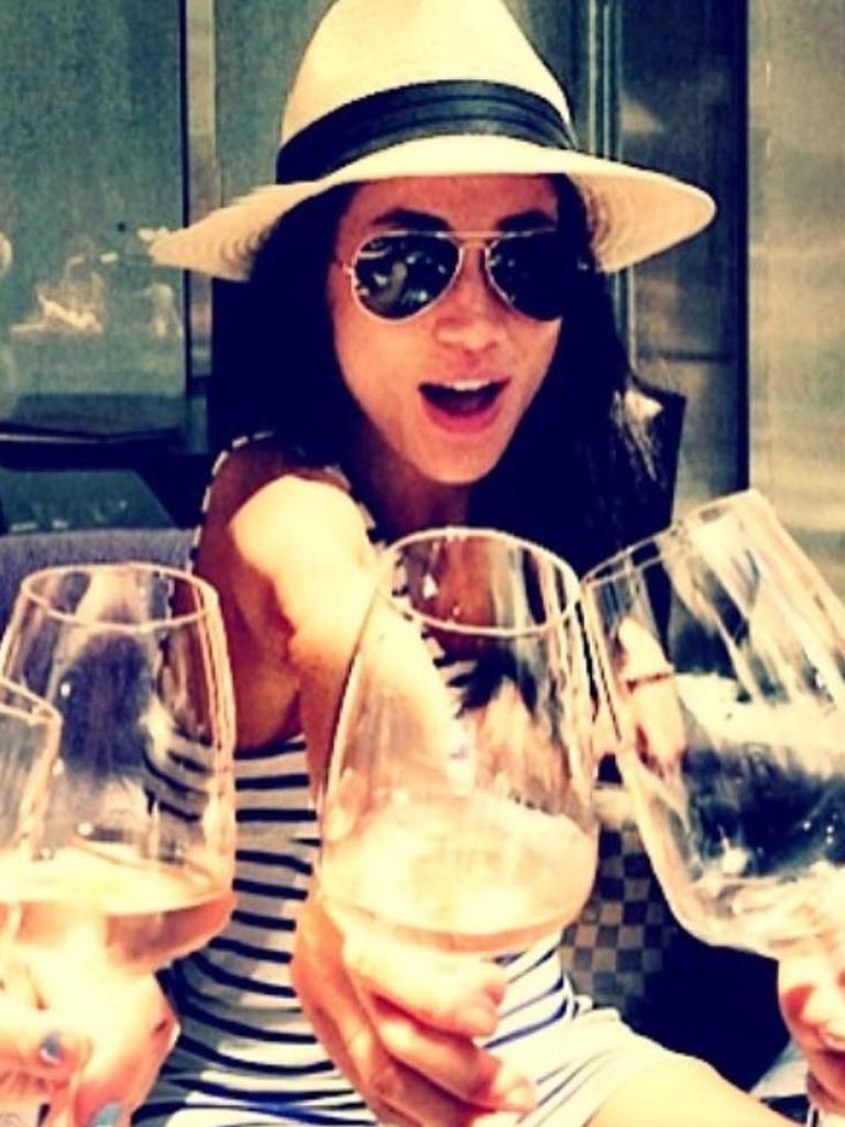Meghan used to love a wine, or four.