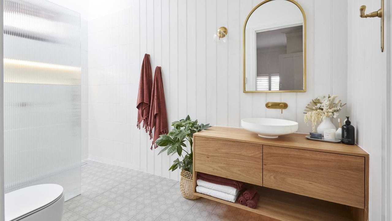 Timber accents in the bathroom were a winner.