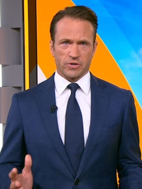 Matt Doran announced he was leaving Weekend Sunrise weeks ago in an emotional on-air statement. Picture: Seven