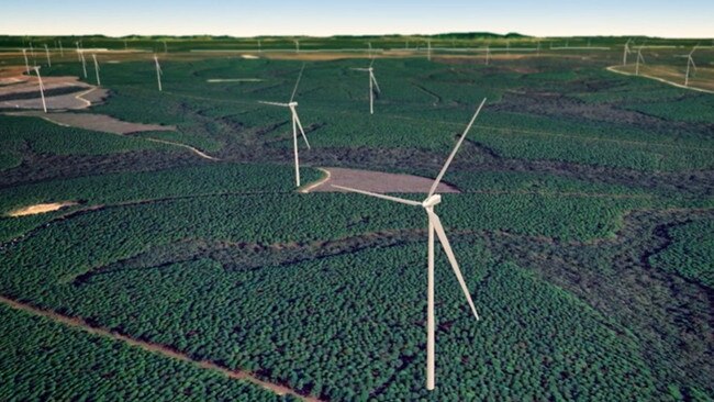 The $2 billion wind farm has been met with resistance in some corners amid allegations of secrecy and a lack of public consultation. Developer Forest Wind has denied these claims.