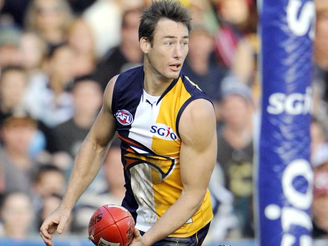 Former West Coast Eagle Adam Hunter has died at 43. Picture: Jackson Flindell