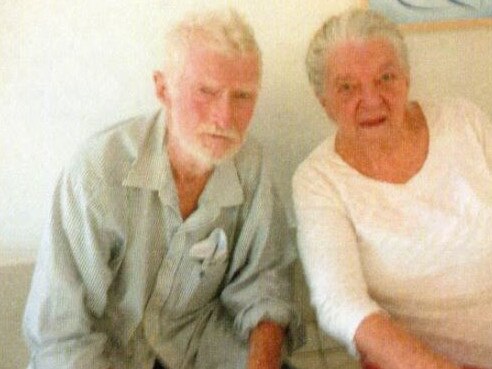 John's wife Ellen (right) sadly passed away of a heart attack not long after he was admitted to Northridge Salem Aged Care.