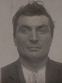 Stefano Sala in 1928, the year after being shot by Malvern Cameron.