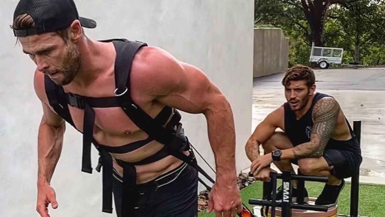 Chris Hemsworth's personal trainer Luke Zocchi is adamant that normies like us don’t need to go to such lengths to get in great shape. Picture: Supplied