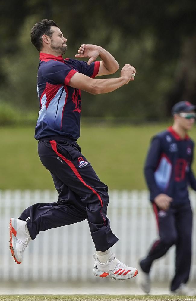 James Nanopoulos took a club-record 362 wickets for Dandenong. Picture: Valeriu Campan