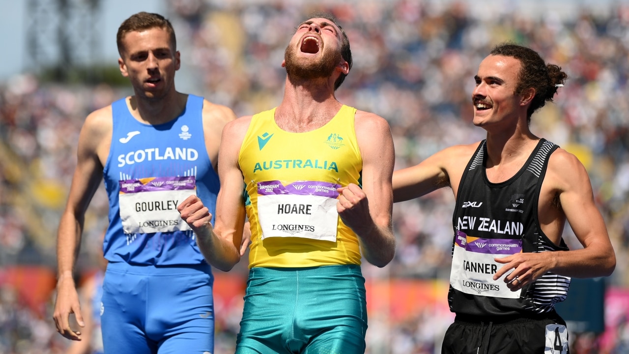 Aussie Ollie Hoare wins 1500m final and sets Commonwealth Games record ...