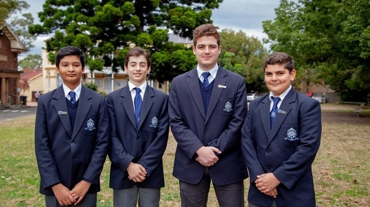 Australian International Academy Strathfield Campus students