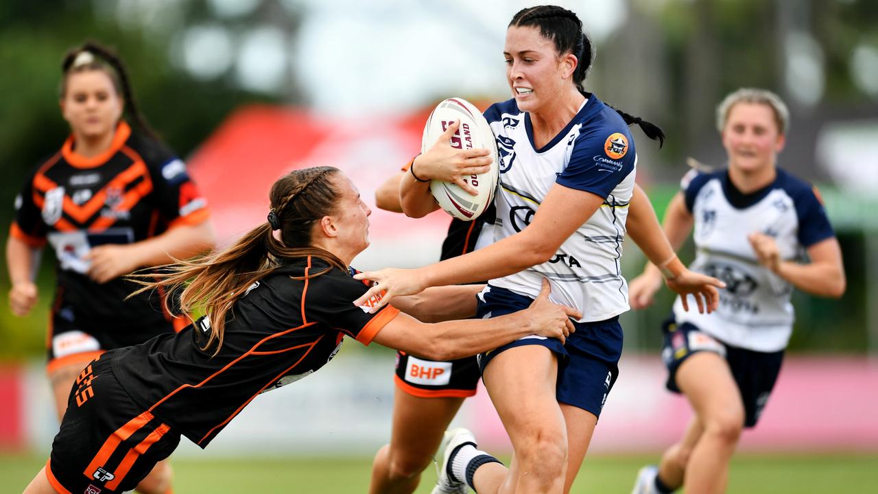 Romy Teitzel . QRL; BHP Premiership : Gold Stars Vs Brisbane Tigers at Jack Manski Oval, Townsville. Picture: Alix Sweeney