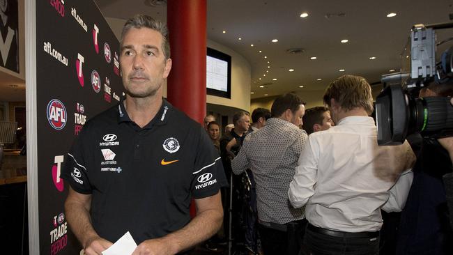 Stephen Silvagni was Carlton’s list manager until 2019. Picture: Michael Klein.