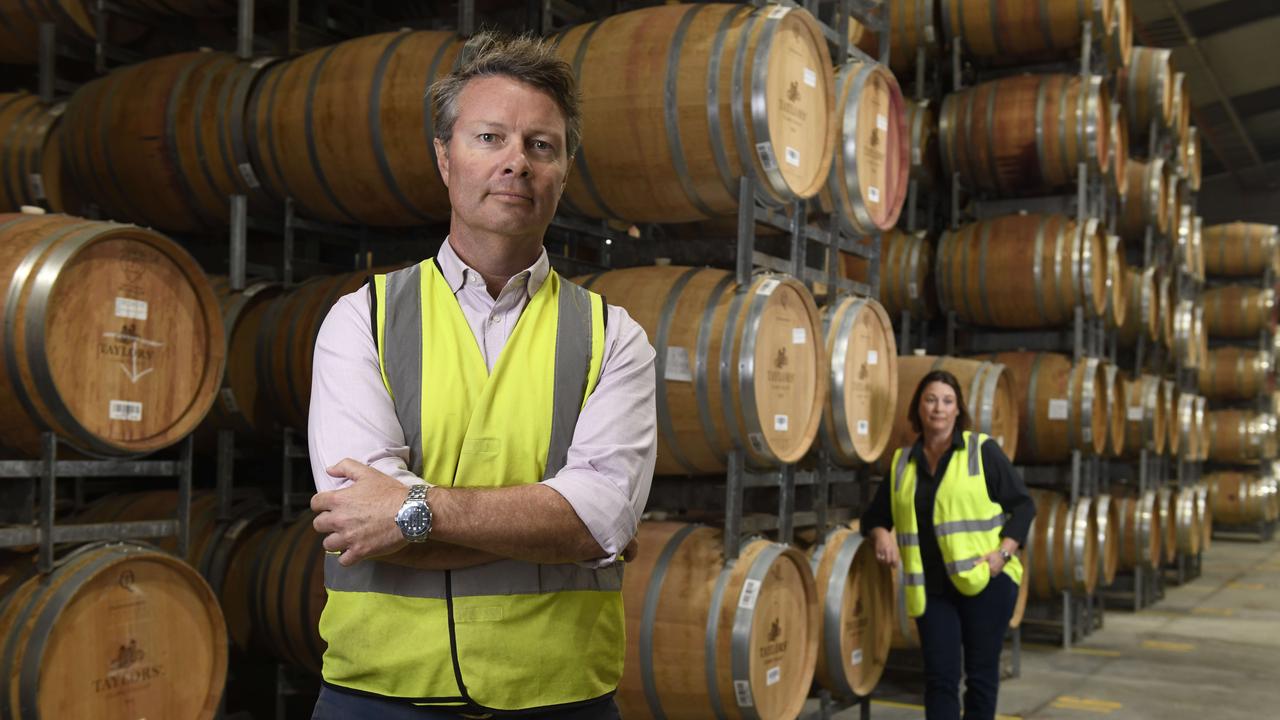Taylors Wines general manager Clinton Taylor said earlier this year the boycott came as a shock. Picture: Naomi Jellicoe