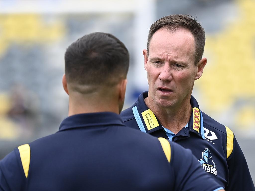 Is Titans coach Justin Holbrook the next to go? Picture: Ian Hitchcock/Getty Images