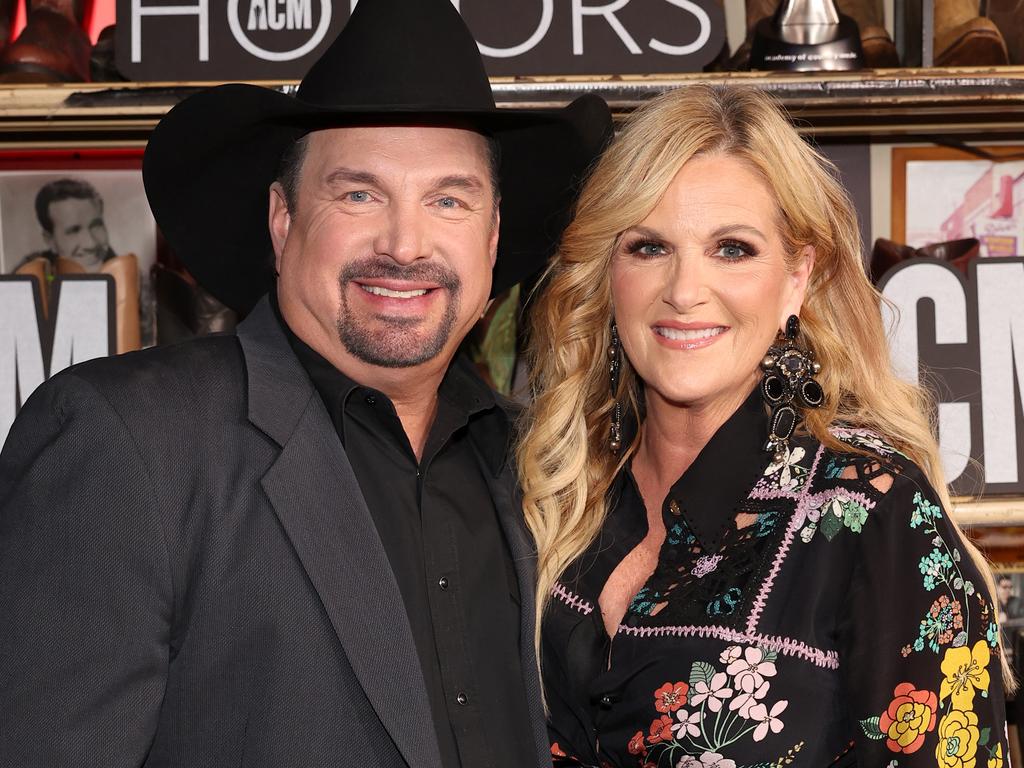 Garth Brooks and wife Trisha Yearwood. Picture: Terry Wyatt/Getty Images for ACM