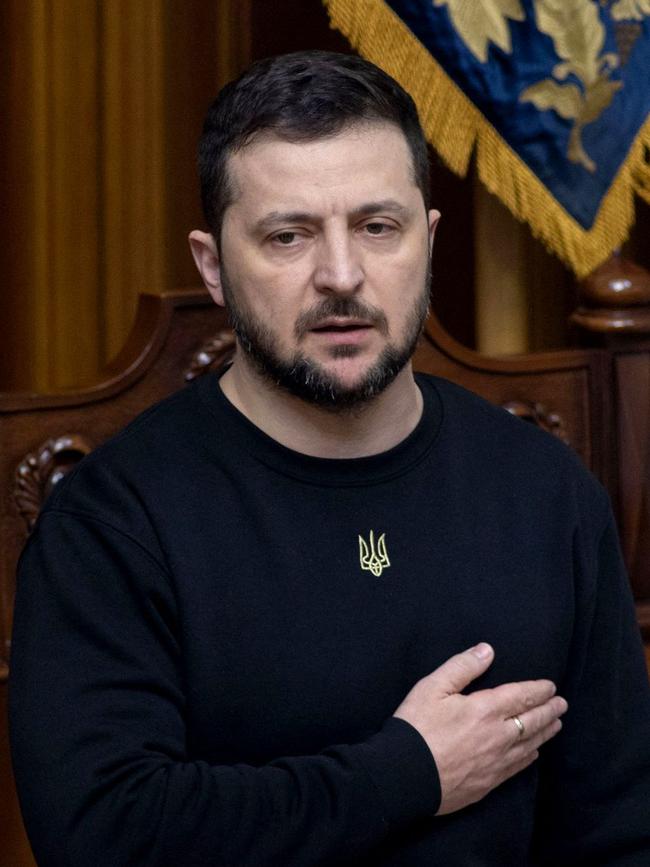 Ukrainian President Volodymyr Zelenskyy has repeatedly called on Russia to stop the attacks on his country. Picture: Serhey Bobok/ Ukrainian Presidential Press Service / AFP.