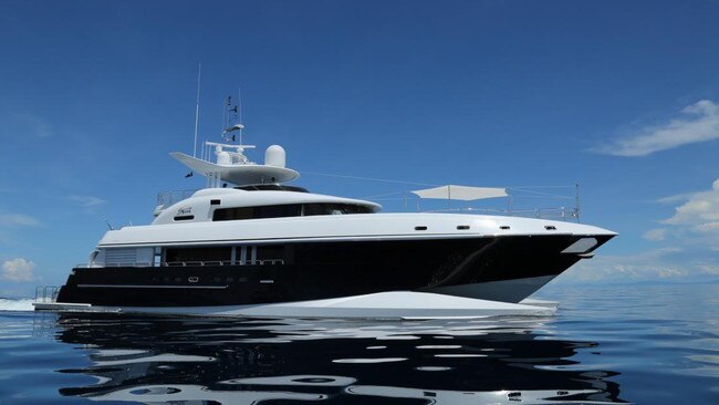 First-time buyers, who have not been able to jet off on holidays because of the pandemic, are fuelling the market in superyachts. Sales rose by 46 per cent compared with last year. Picture: Supplied