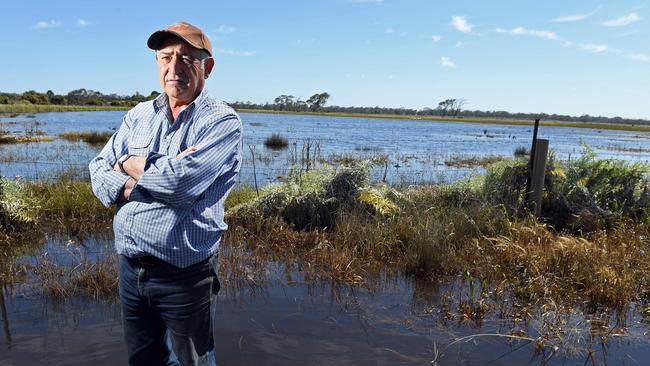 Buckland Park resident Rocco Musolino says flooding plagued the area every eight to 11 years. Picture: Tom Huntley