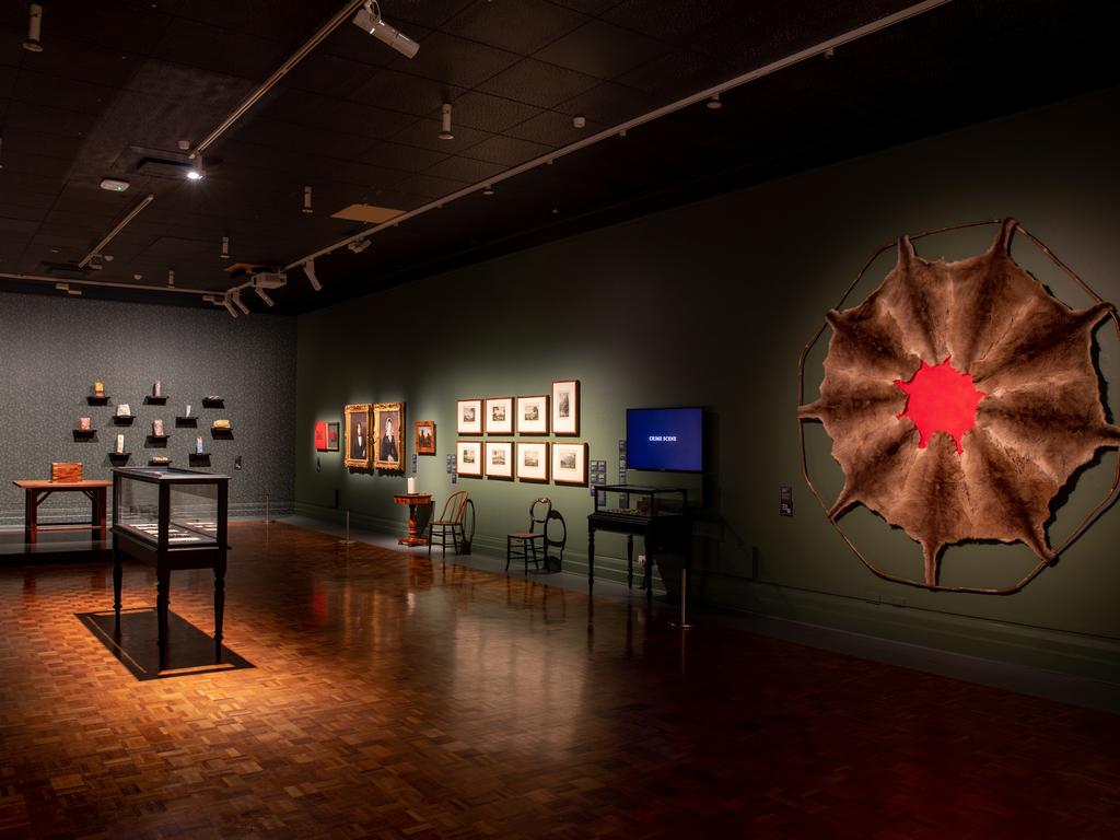 Dark Mofo 2019 exhibition Tense Past by Julie Gough at TMAG. Picture: DARKLAB MEDIA