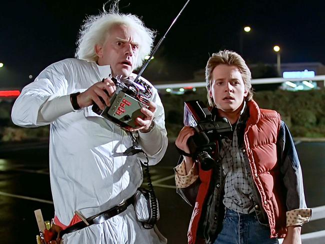 Back to the Future references have been on heavy rotation in parliament. Picture: Supplied.