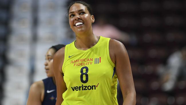Liz Cambage has dazzled in the bright lights of the WNBA. Picture: AP