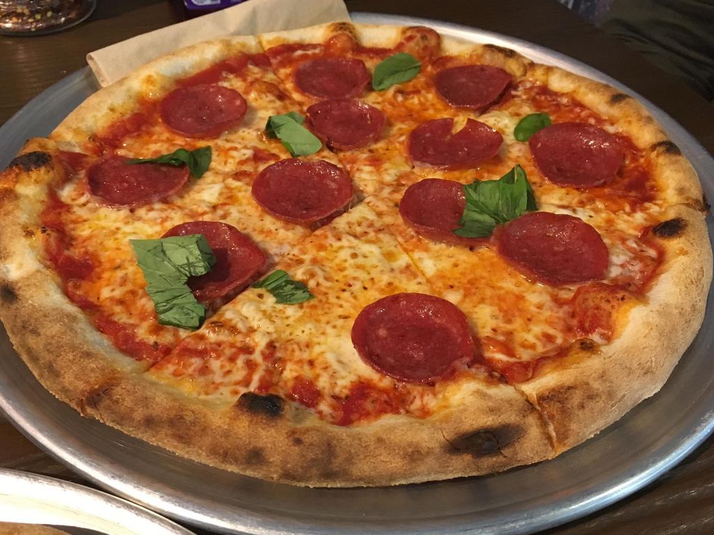 Pizza New York style at Slice of Brooklyn The Advertiser
