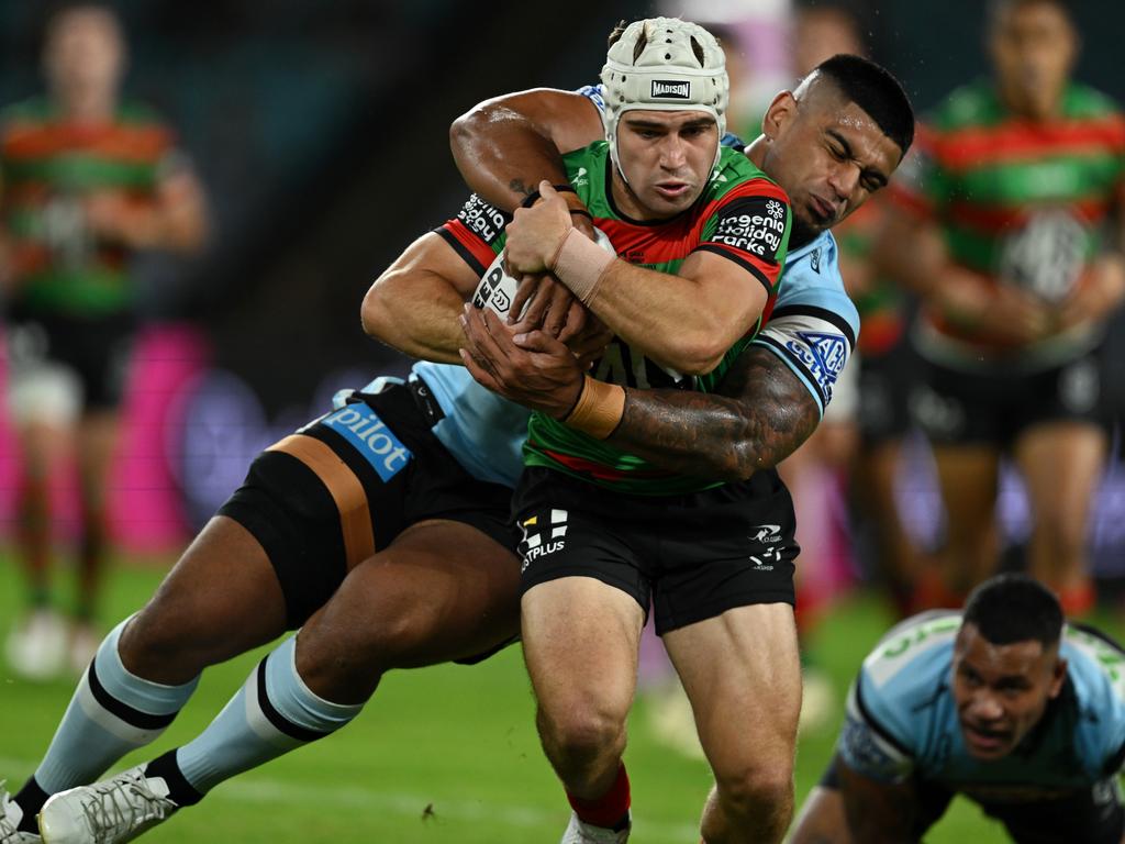 Jye Gray made a strong debut for Souths at fullback. Picture: NRL Photos