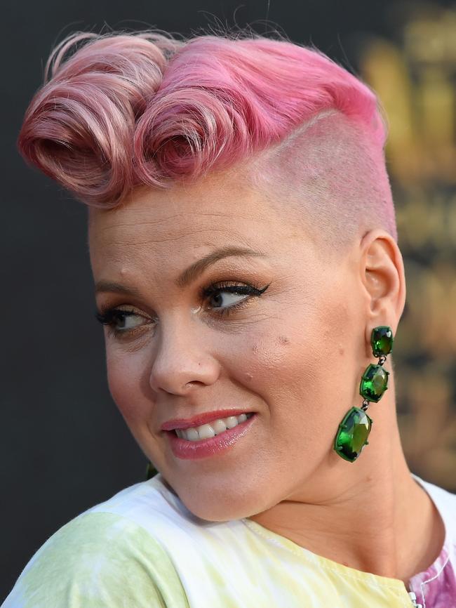 Singer-songwriter Pink. Picture: AFP photo.