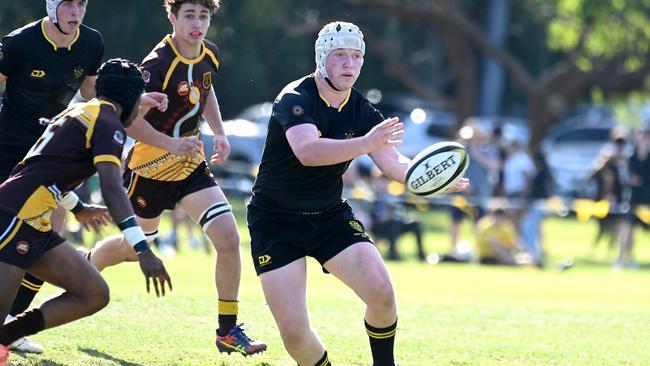 St Laurence's College player Finn Mackay. Picture, John Gass