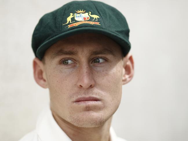 LEEDS, ENGLAND - AUGUST 20: Australian Cricketer Marnus Labuschagne poses for a portrait at Headingley on August 20, 2019 in Leeds, England. (Photo by Ryan Pierse/Getty Images)