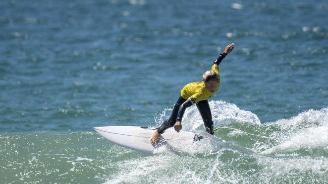 Lachlan Arghyros from Kingscliff at the Woolworths Surfer Groms Comp at Coffs Harbour. Photo: Ethan Smith (Surfing NSW)