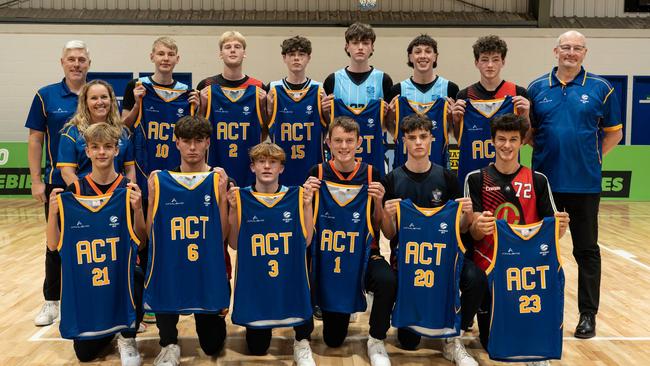 The ACT boys U16 team.