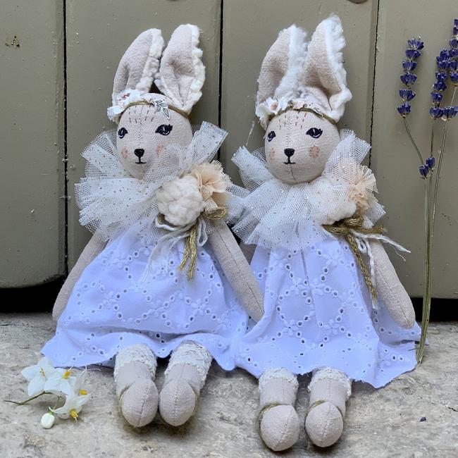 Bunnette dolls from Little French Heart online.