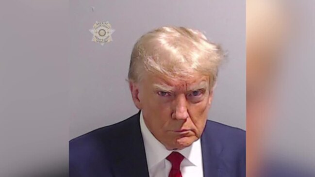 Trump’s mugshot released after Georgia booking