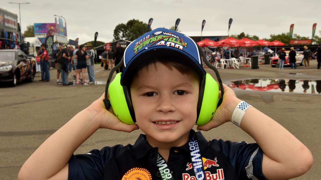 Watpac Townsville 400 Day One. Socials. Hunter Walsh, 5, Townsville city. Picture: Evan Morgan