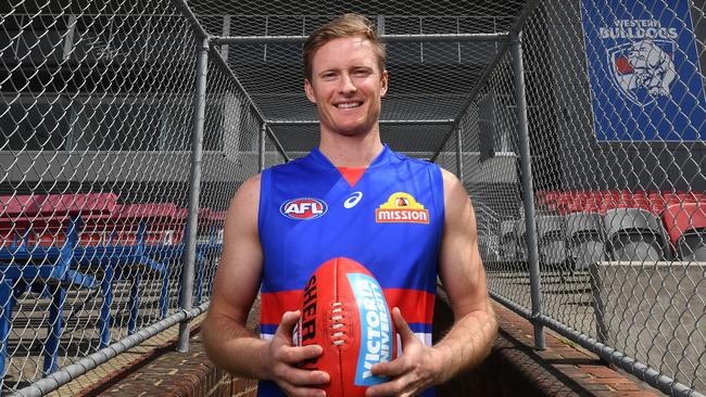 The arrival of Alex Keath has bolstered the Bulldogs’ list. Picture: AAP