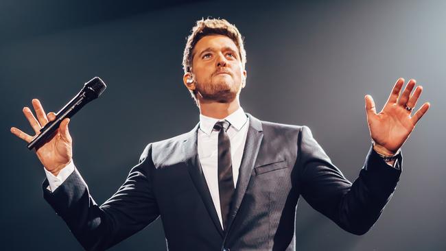 Michael Buble is headed Down Under for his first full tour in six years. Picture: Luke Dyson