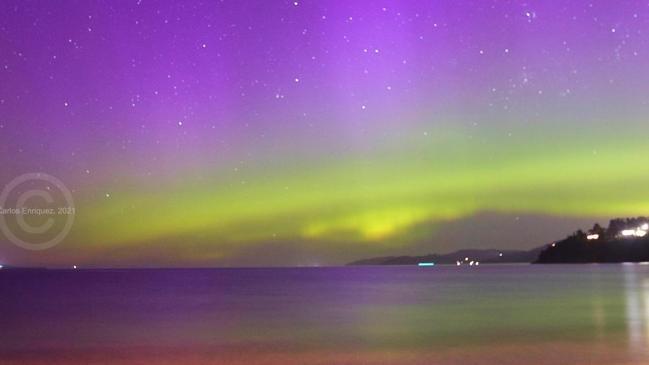 Aurora at Kingston Beach. Photo: Carlos Enriquez.