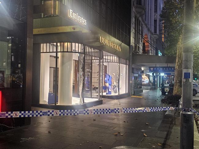 The pair allegedly made off with $113,000 worth of designer goods. Picture: supplied