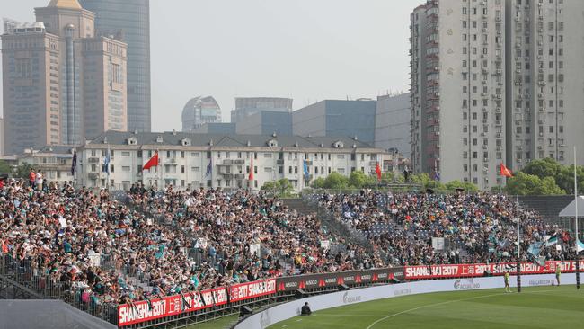 Gold Coast played Port Adelaide at Jiangwan Stadium in Shanghai, China in Round 8. Players are open to more international fixtures in the future.