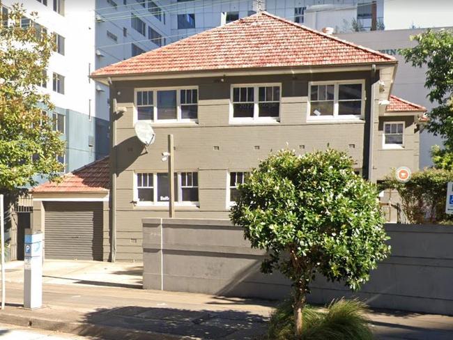 The Le Petite Aroma brothel at Chatswood where James Douglas Olsson filmed a prostitute having sex with him. Picture: Google